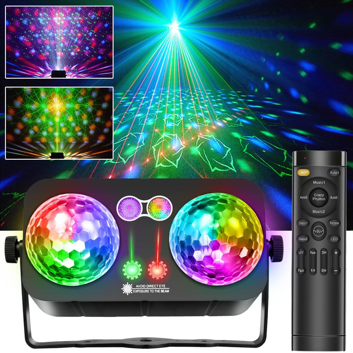 Party Lights DJ Disco Ball Light for Ultimate Party Experience