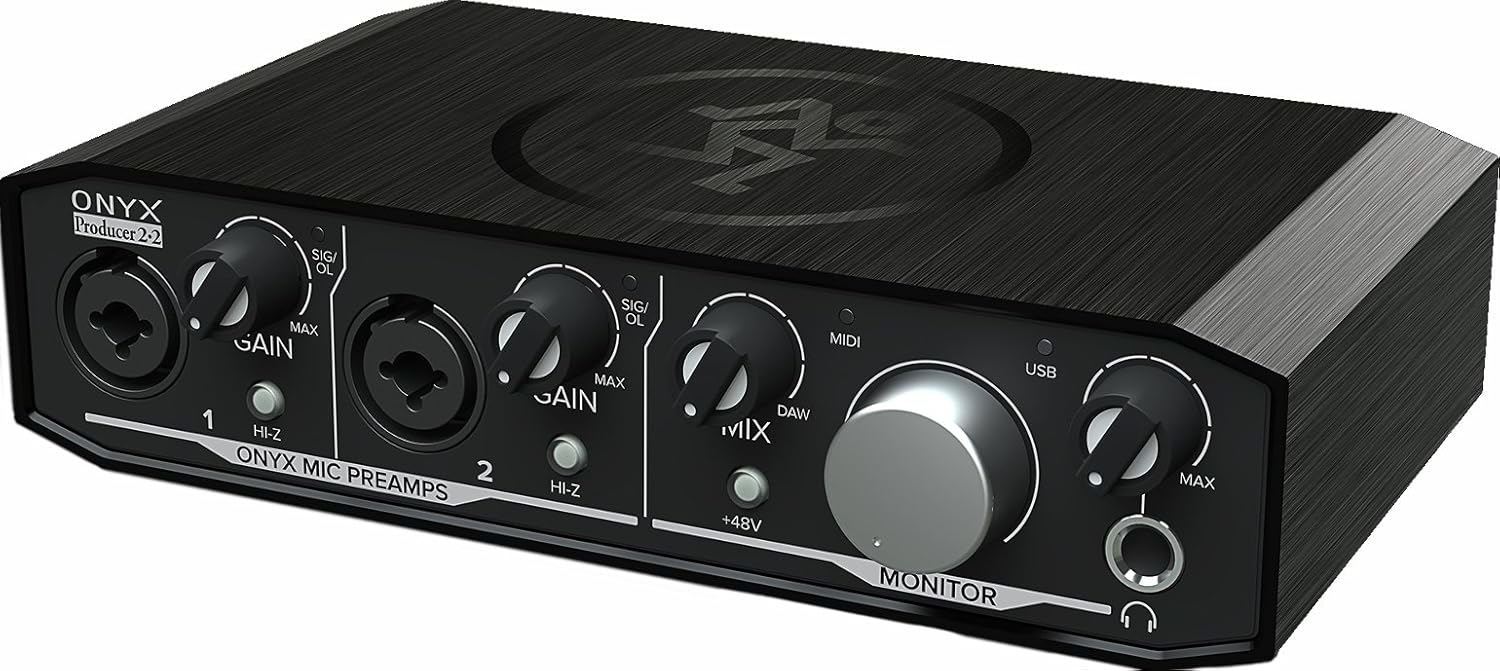 Mackie Onyx Producer 2X2 USB Audio Interface for Musicians
