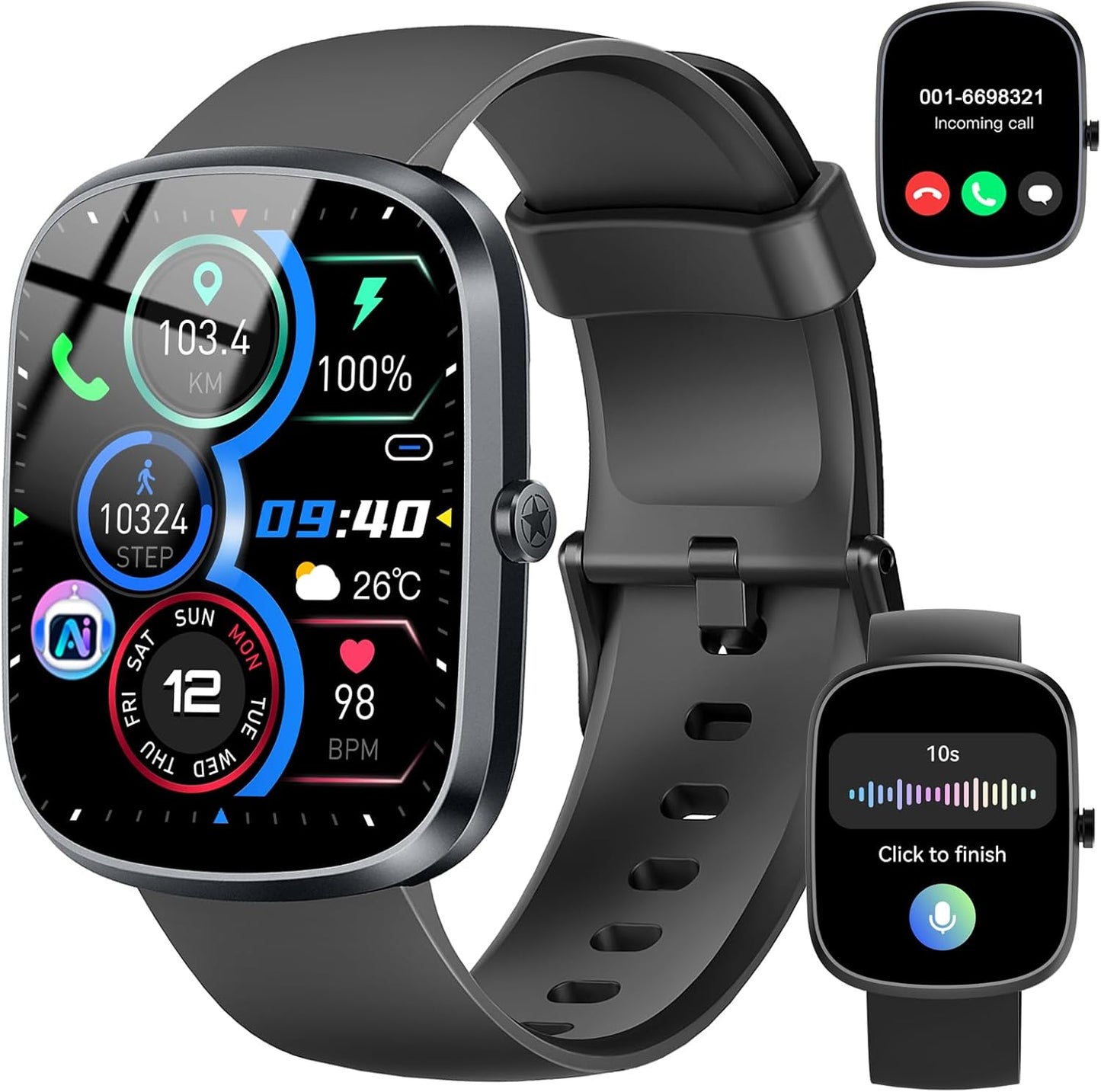 Smart Watch with AI ChatGPT for Men and Women - Fitness Tracker