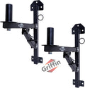 GRIFFIN PA Speaker Wall Mount Brackets 2-Pack - Heavy-Duty Wall Stands