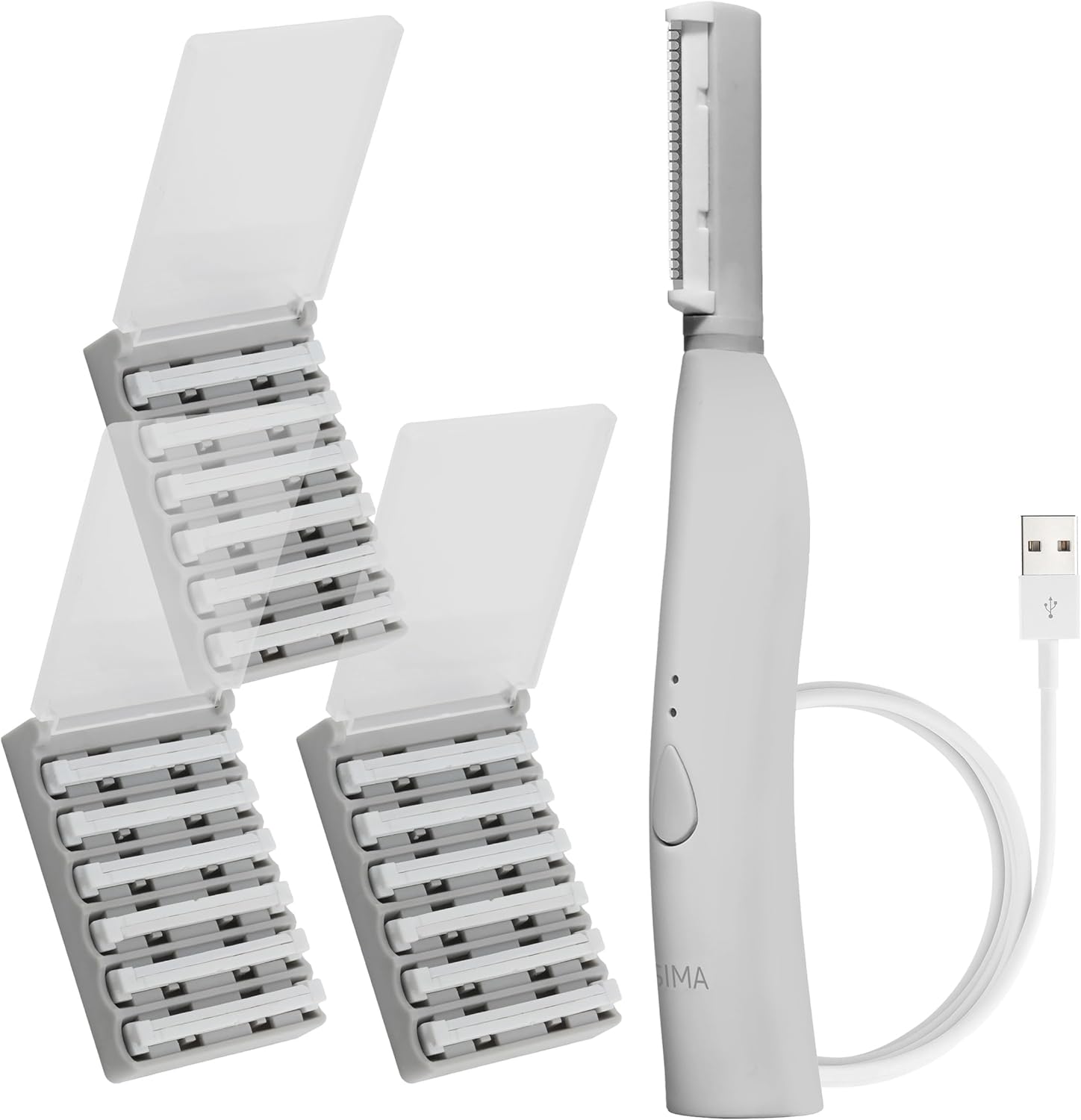 SIMA Dermaplane Razor for Women - Painless Facial Exfoliation