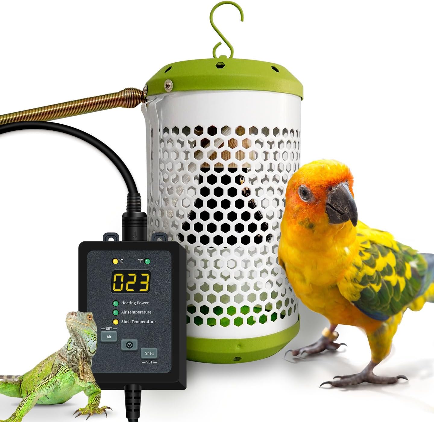 Safe Touch Small Bird Cage Heater 24/7