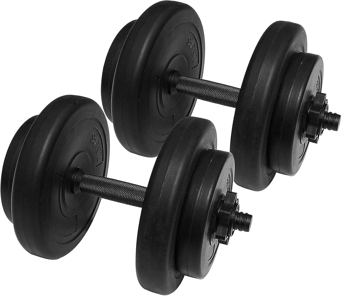 Adjustable Dumbbell Set for Exercise and Fitness - 40lbs Weights