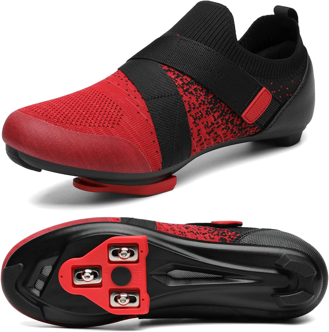 Unisex Cycling Shoes for Peloton & SPD with Delta Cleats Set