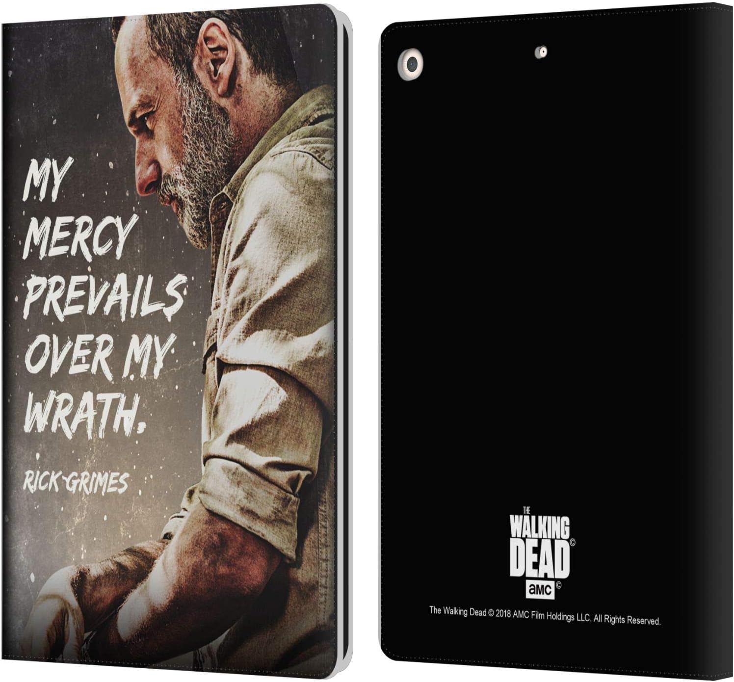 AMC The Walking Dead Rick Grimes Leather Wallet Case