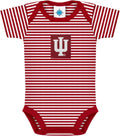 College Baby NCAA Infant Striped Bodysuit - Team Embroidered Comfort