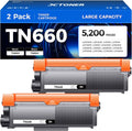 TN660 Black Toner Cartridge 2-Pack for Brother Printers