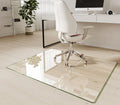 Koonmi Tempered Glass Chair Mat 40x48 - Clear Heavy-Duty Protection
