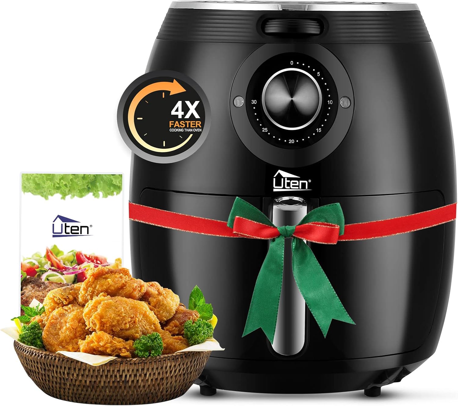 Uten 1700W AirFryer: High-Power, Perfectly Crispy Results!