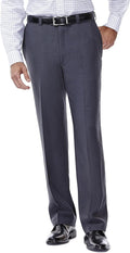 Haggar Men's E-CLO Repreve Stria Flat Front Dress Pant (Style OH2E)