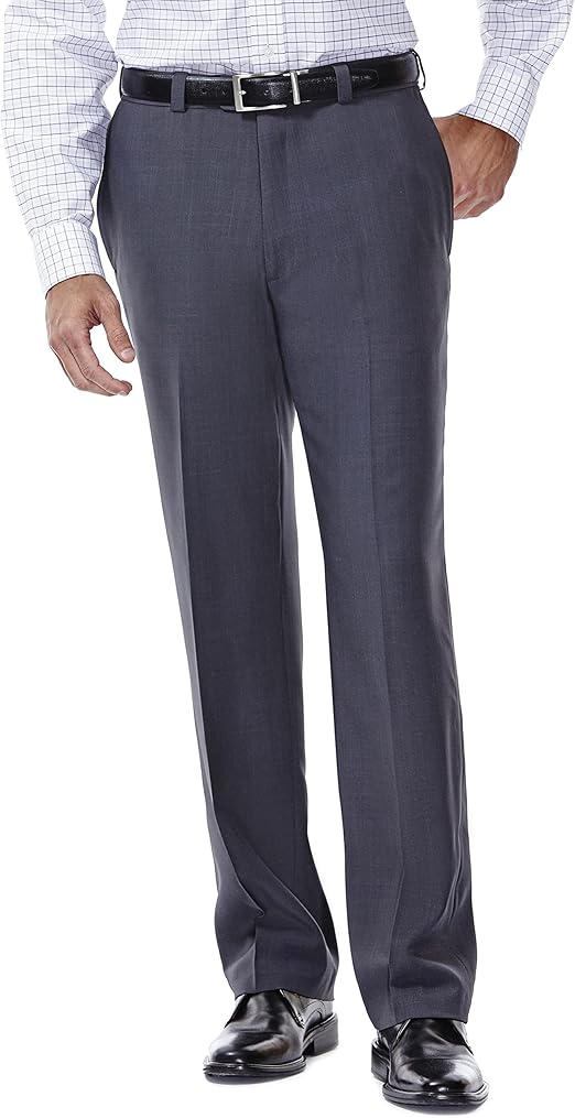 Haggar Men's ECLO Repreve Stria Flat Front Dress Pant Review