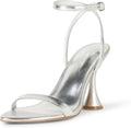 Lina Trend Heel Sandal - Chic 3.7in Circular Heel Drop