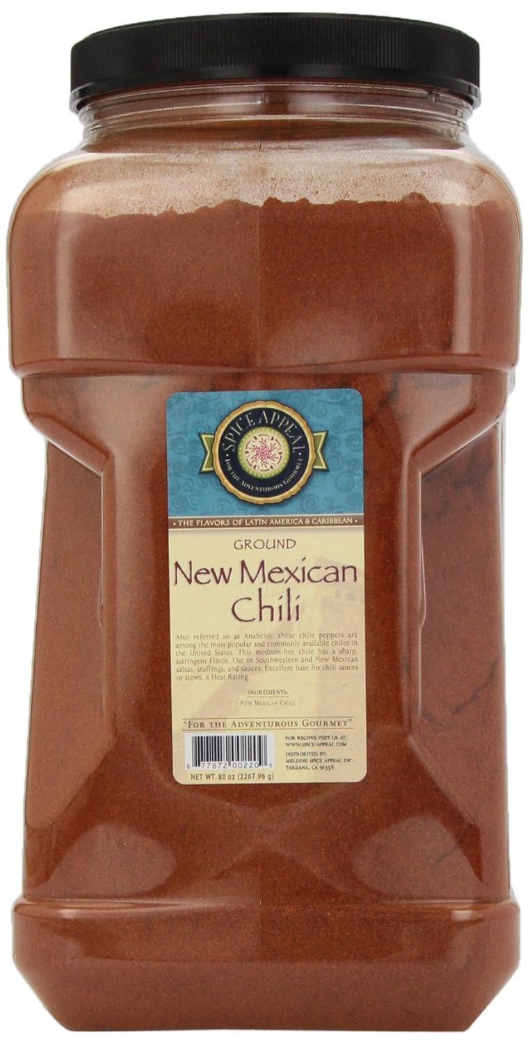 Spice Appeal New Mexican Chili Ground - Fresh 5 lbs Spice
