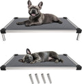 Elevated Dog Bed for Extra-Small Dogs 30in x 22in Gray - Chew-Proof