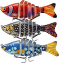 Lure Hard Bait Multi-Section Fish Simulation Bait - Realistic Action