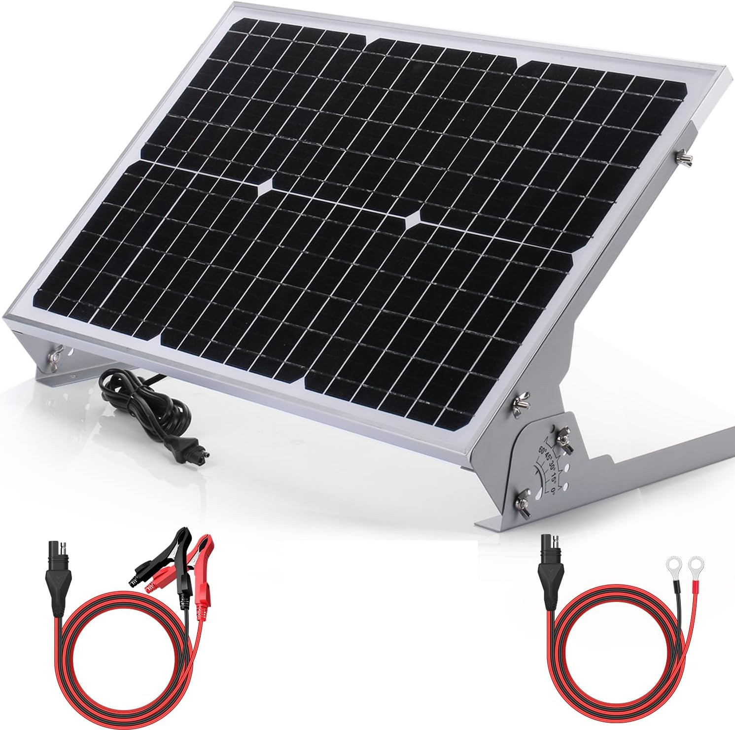 12V 30W Solar Battery Charger Maintainer with MPPT Technology