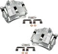 TRQ Front Brake Caliper Set Compatible with 2002-2005 Hyundai Elantra