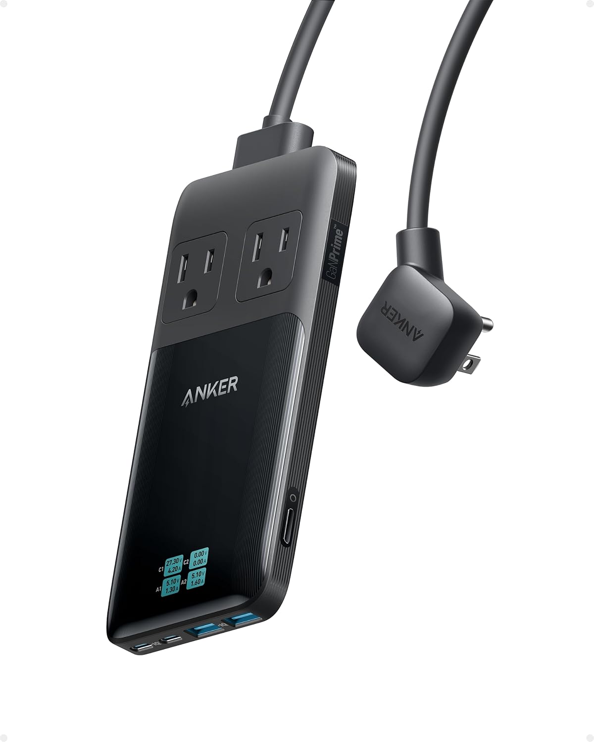 Anker Prime 6-in-1 USB C Charging Station: Power on the Go!