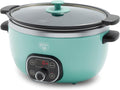 GreenLife 8QT Slow Cooker with Non-Toxic Ceramic Nonstick Bowl