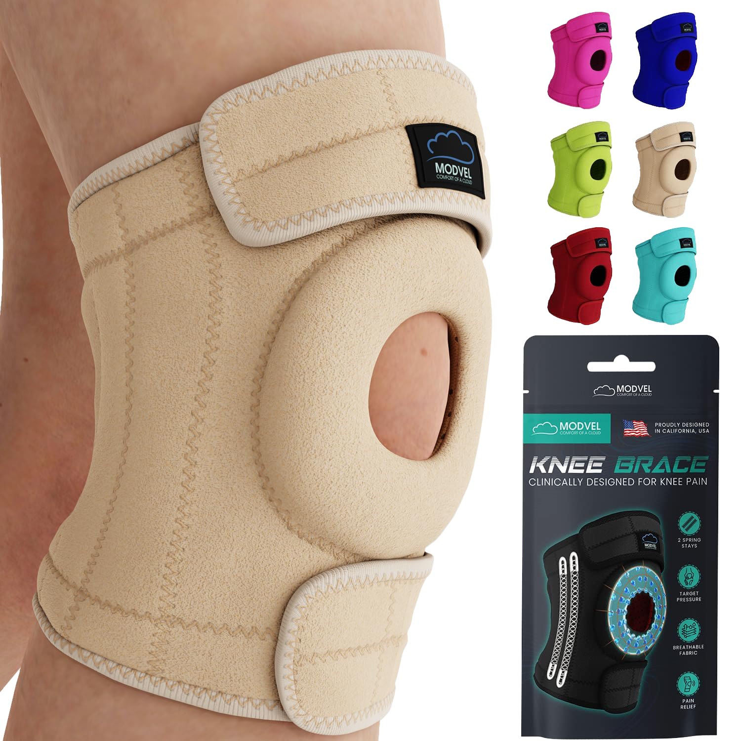 Modvel ELITE Knee Brace for Maximum Support and Pain Relief