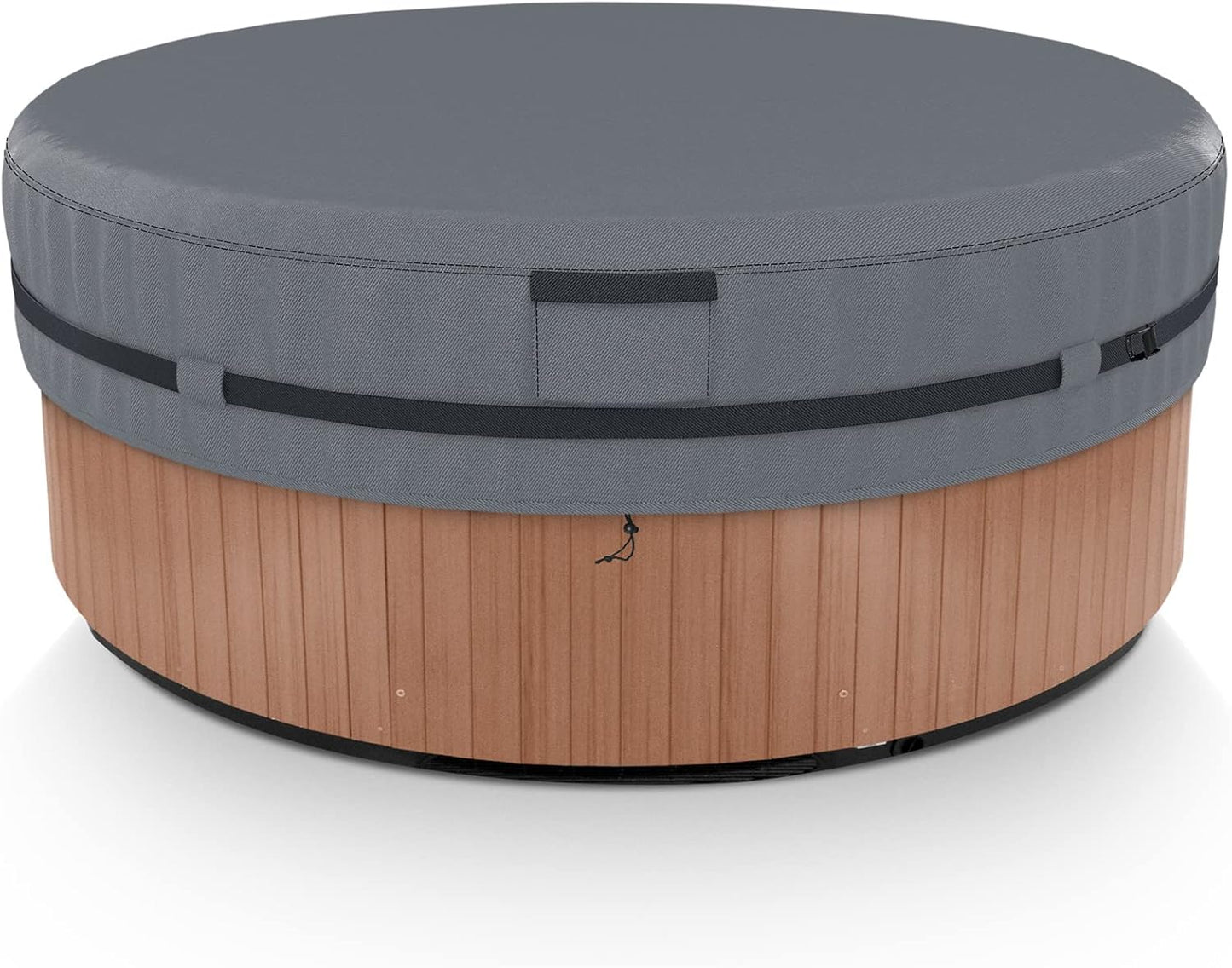 AKEfit Round Hot Tub Cover - Waterproof, UV Protection & Windproof