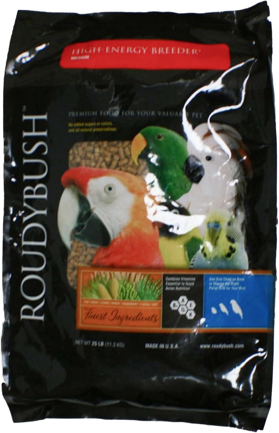 Roudybush High Energy Breeder Food for Healthy Birds Nutrition