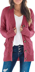 ZESICA Women's Warm Cardigan Sweaters for Fall Style Essentials