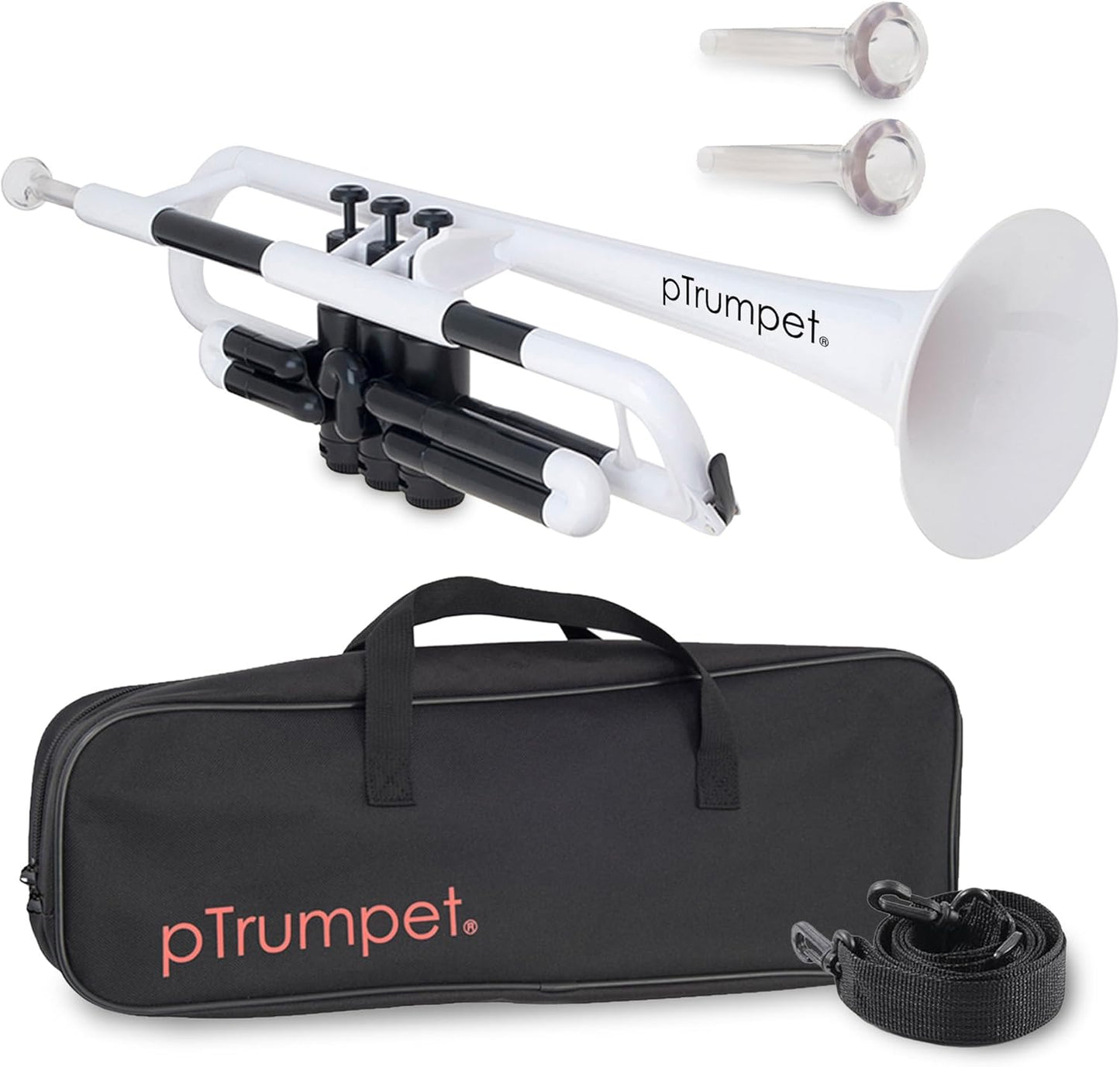 pTrumpet Bb Plastic Trumpet - Lightweight Design for Beginners