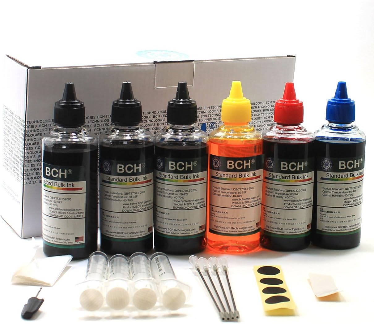 BCH 600ml Universal Bulk Ink | UV Dye for Vibrant Prints