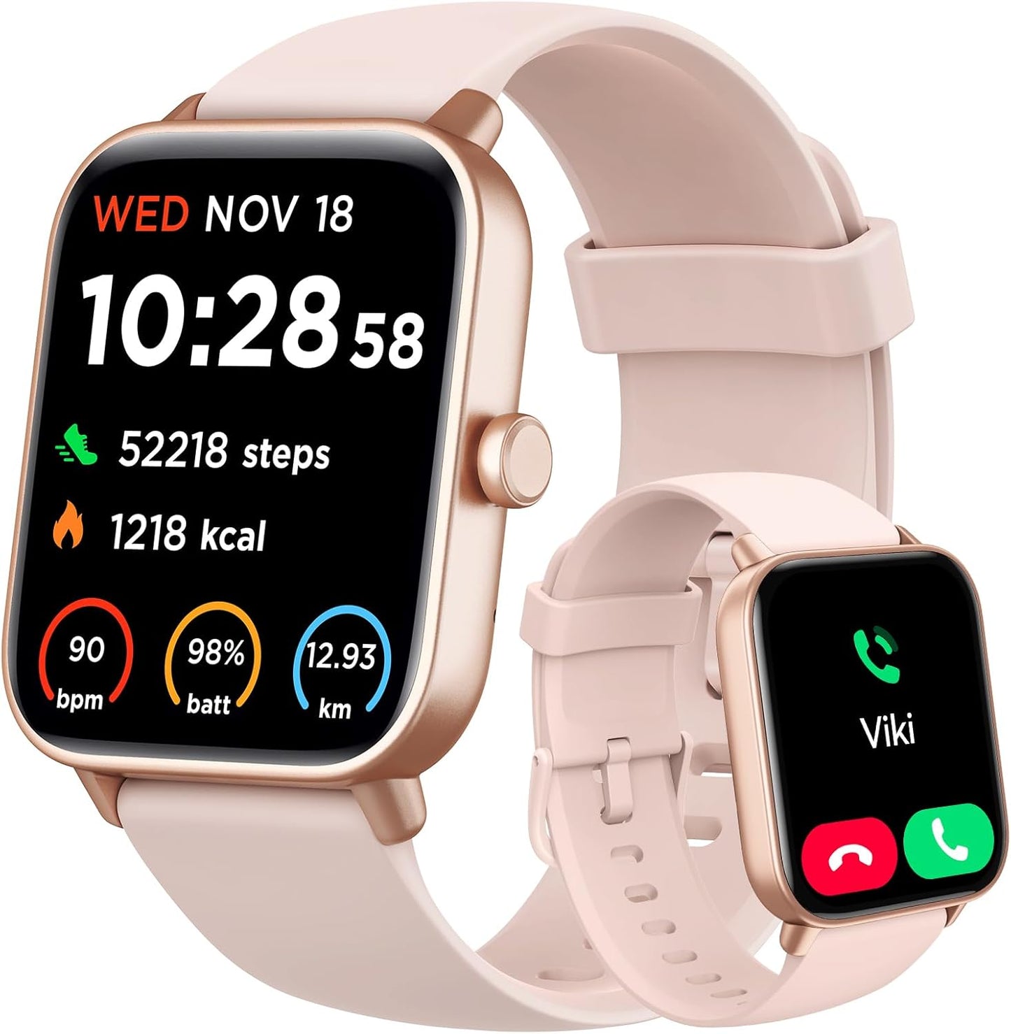 Alexa Smartwatch for Women - Call, Track, 100+ Sports
