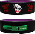 Katamu Premium Leather Lever Weightlifting Belt - Powerlifting Support