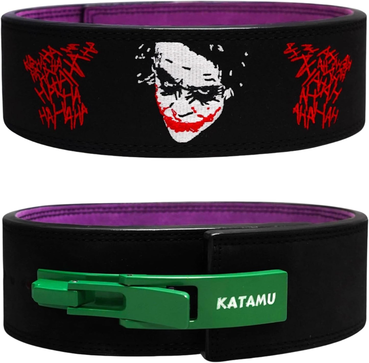 Katamu Premium Leather Weightlifting Belt for Heavy Lifts