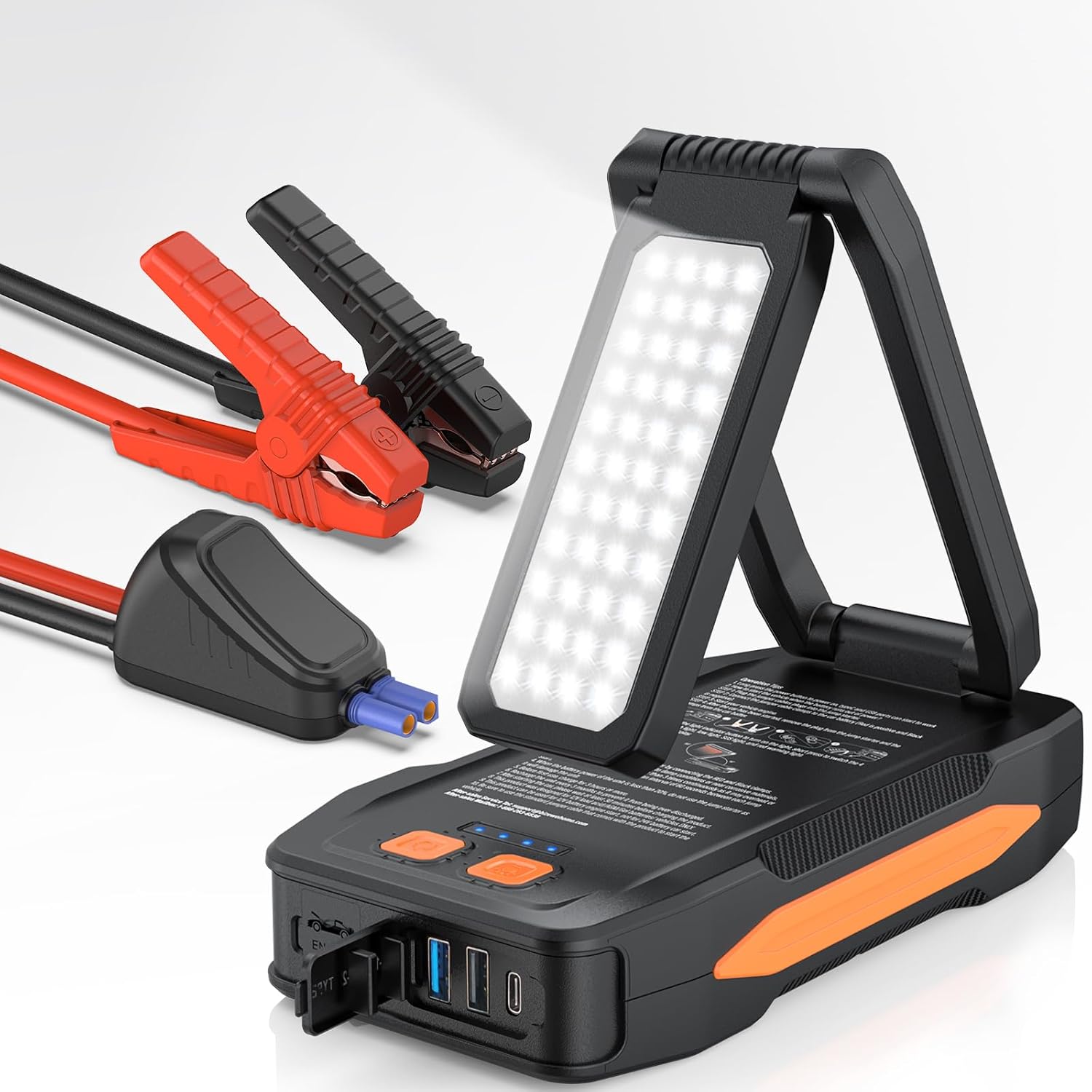 BIZEWO 6000A Car Jump Starter - Fast Charge, Portable & Safe