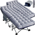 Slsy Oversized XXL Folding Camping Cot for Adults - Portable Padded