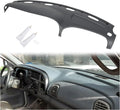 ECOTRIC Dash Cover Overlay for 1998-2002 Dodge Ram - Gray Fit