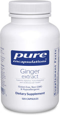 Ginger Extract Supplement for Digestion, Heart & Platelet Support