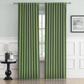 Blackout Curtains Sage Green 84 in - Thermal Room Darkening Panels