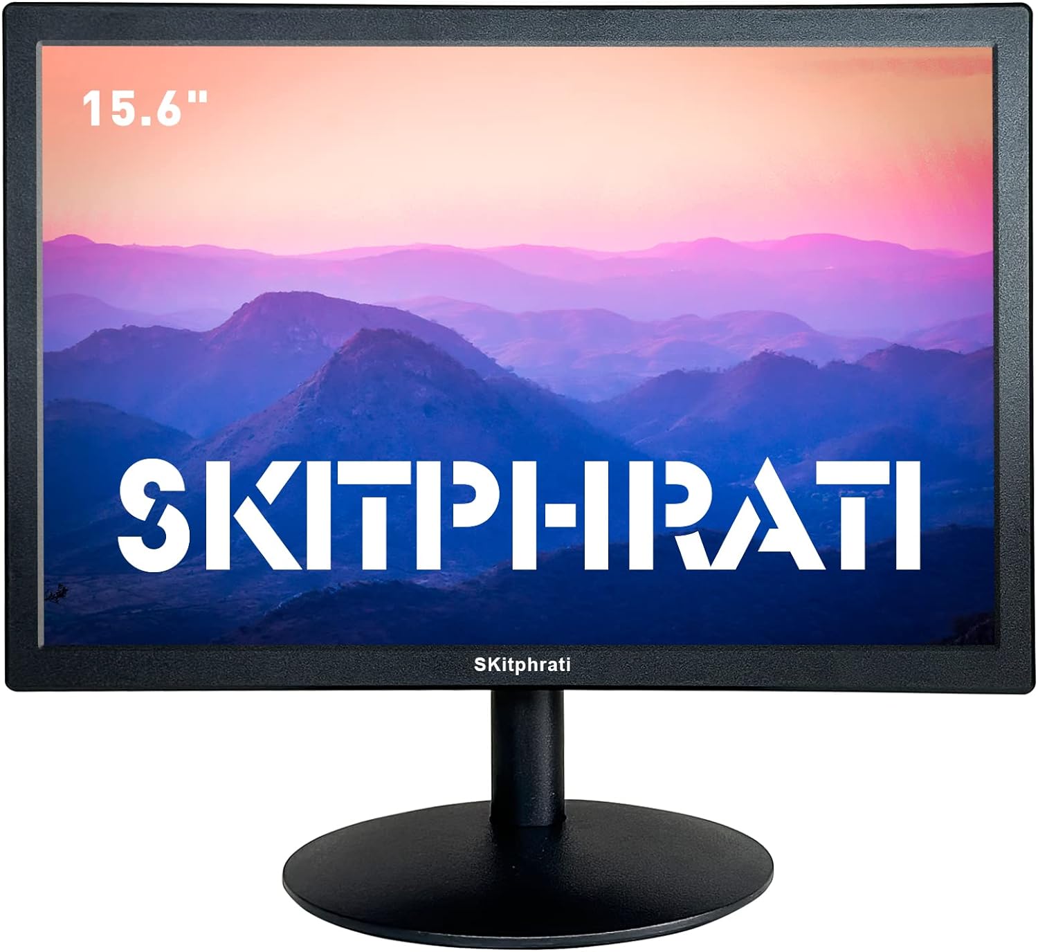 15.6 Inch FHD VA 1080P Desktop Monitor with VESA Mount