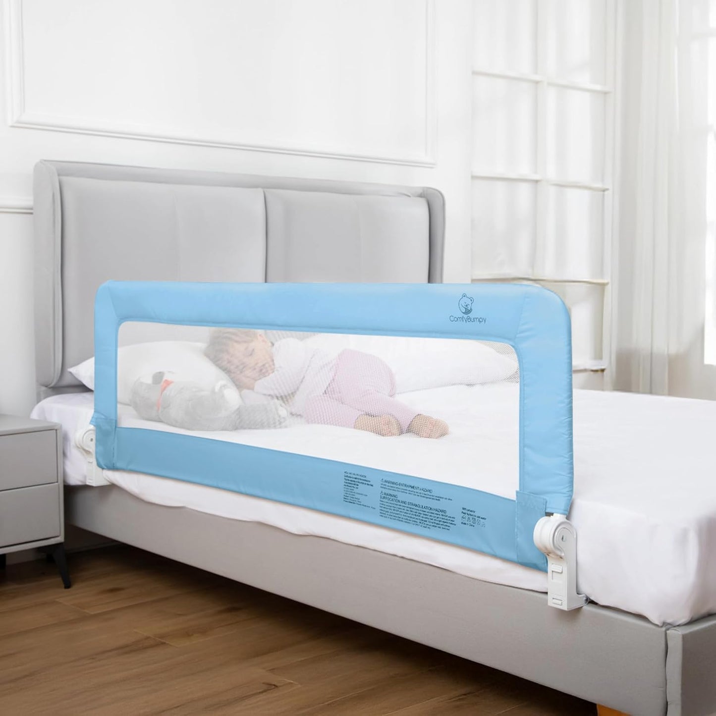 ComfyBumpy Bed Rail for Toddlers - Safe Sleep Solution