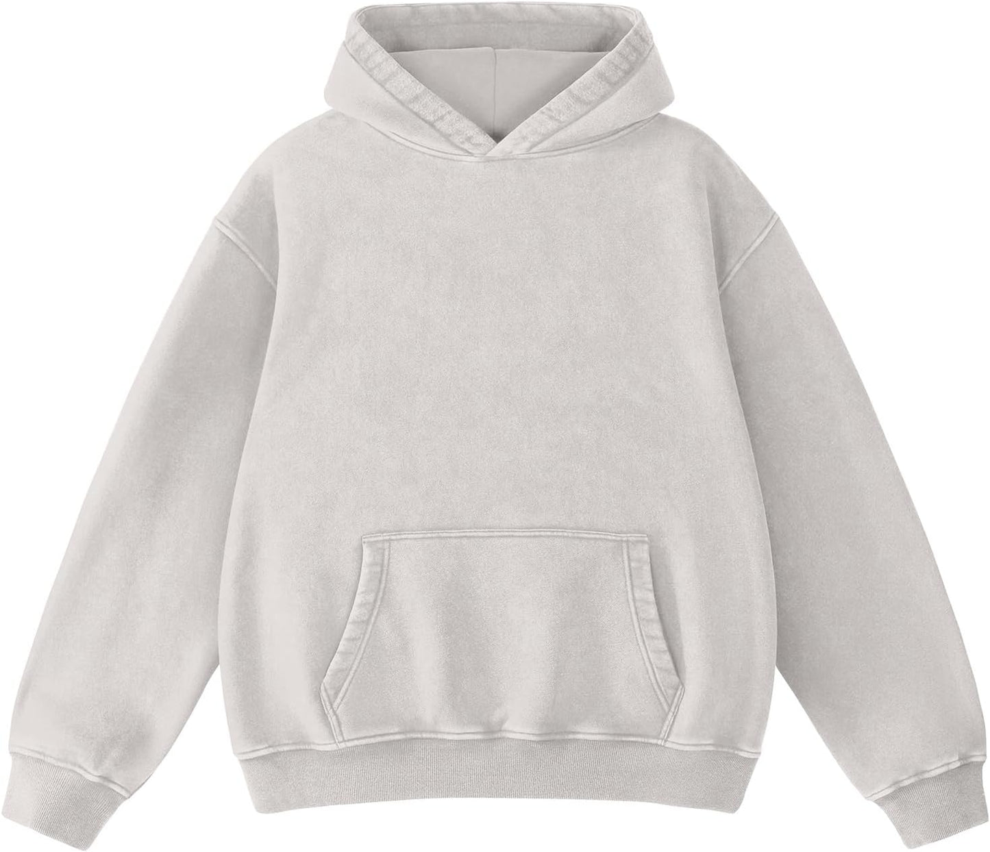 Super Soft Acid Wash Hoodie for Men - Vintage Oversized Style