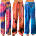 iniber Womens Comfy Pajama Pants Wide Leg Palazzo - Cozy Everyday Fit