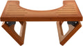 Bamboo Toilet Stool 7 in Foldable Squat Stool for Adults - Improves