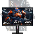 KTC 27 in 240Hz QHD Gaming Monitor - Fast HVA Performance
