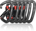 UIAA Certified 25KN Heavy Duty Auto Locking Carabiners Clips