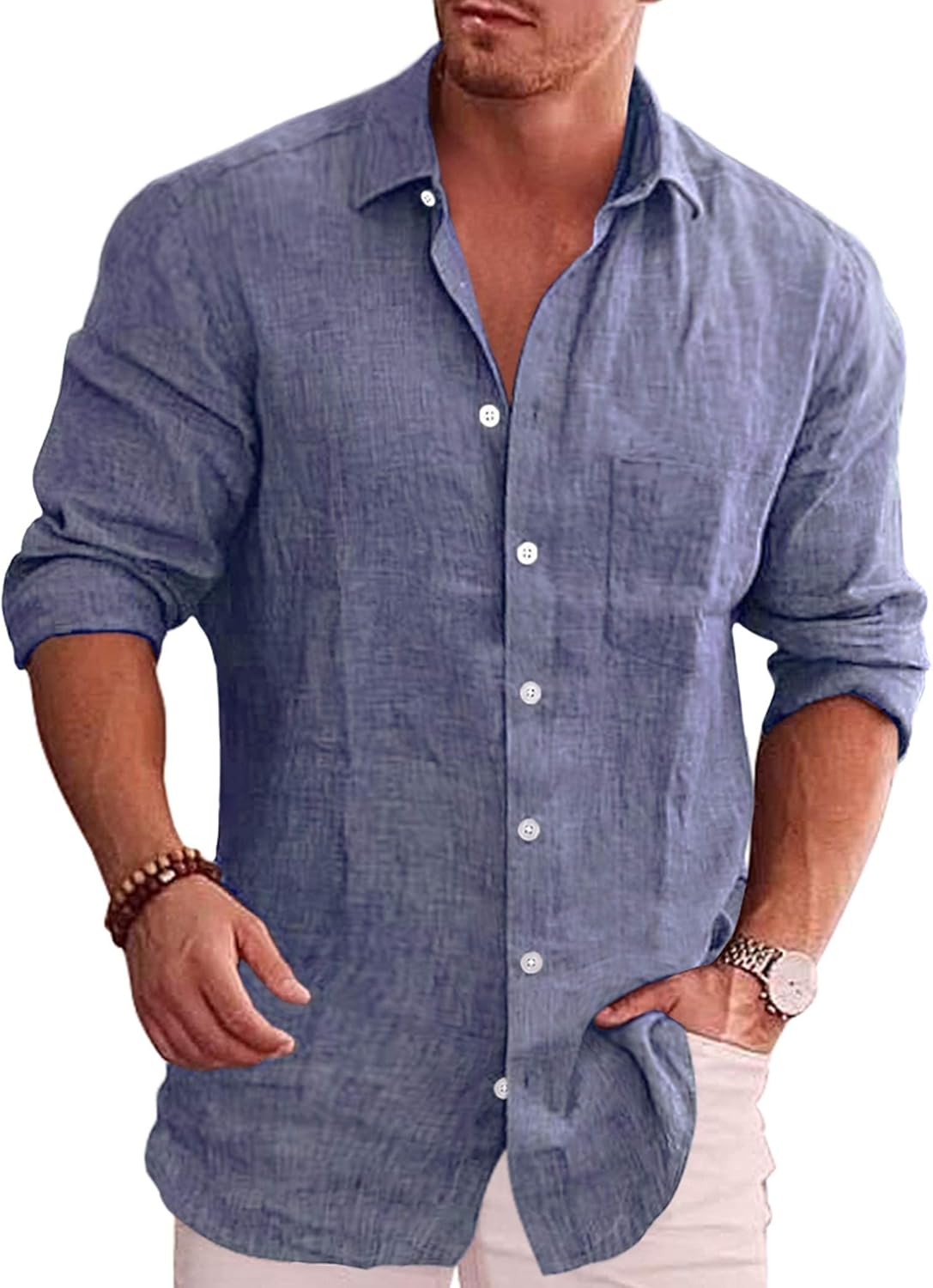 COOFANDY Men's Casual Button Down Shirt for Every Occasion