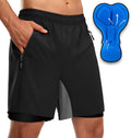 Men's Mountain Bike Shorts 3D Padded Loose-fit Riding Biking - Trail