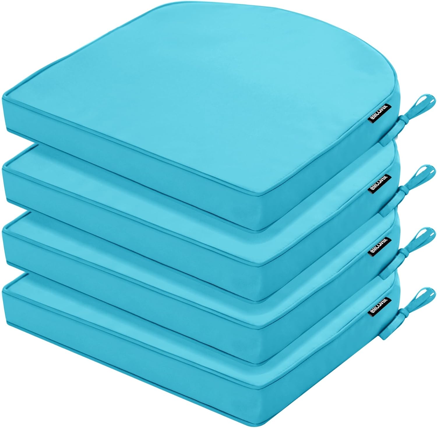 Outdoor Chair Cushions Set of 4 Waterproof for Patio Comfort