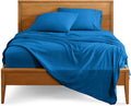 Full Size Medium Blue Sheet Set - Luxury 1800 Ultra-Soft Microfiber