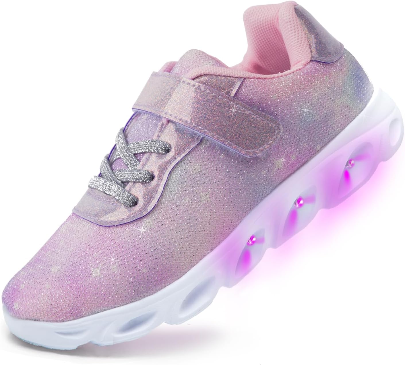 Sparkling Step Light Up Sneakers by Toandon