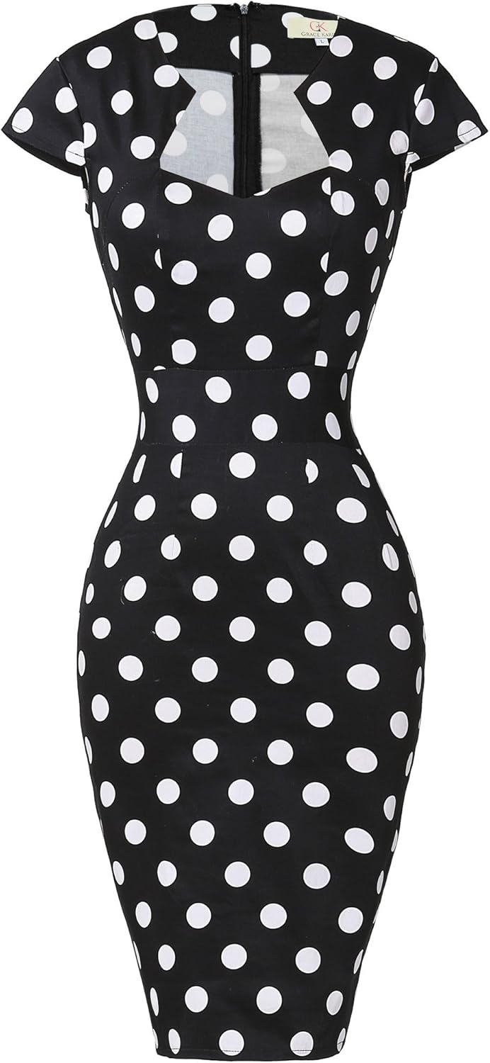 Grace Karin Womens Vintage Pencil Dress for Elegant Style